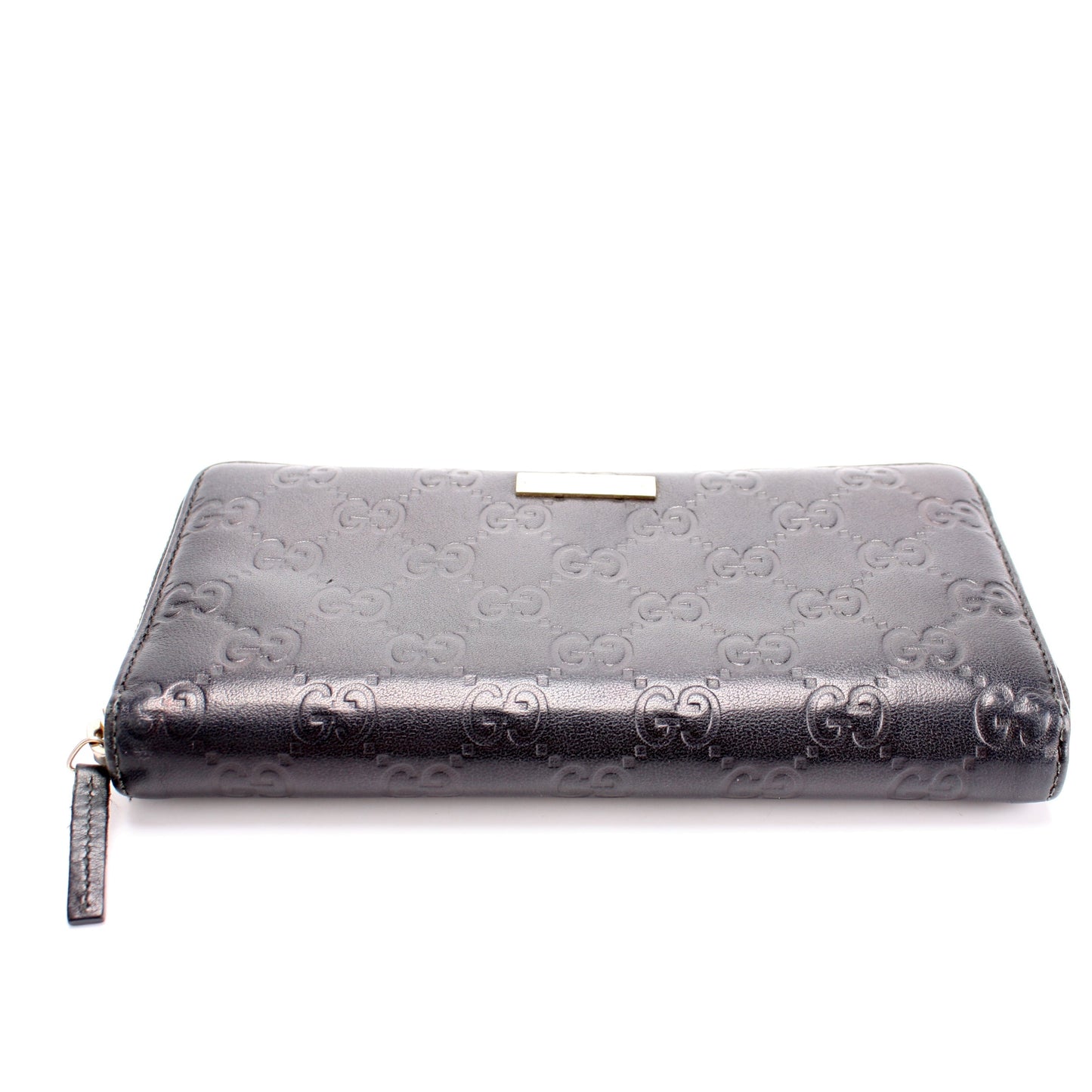 112724 GG Canvas Zip Around Wallet