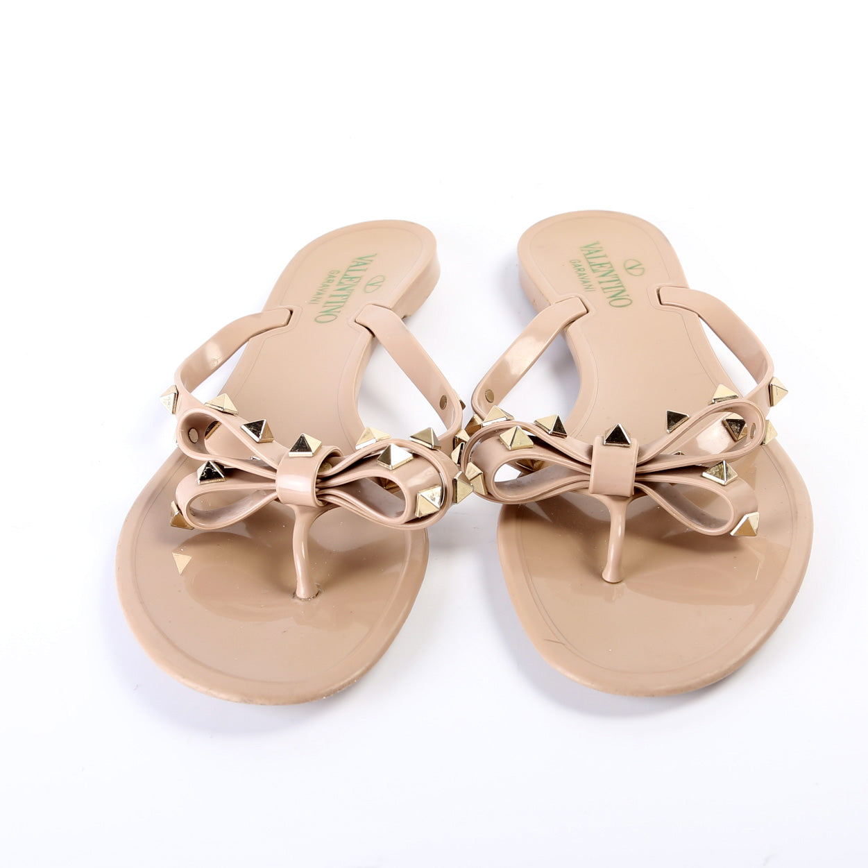 Rockstud Jelly Flip Flops Size 39