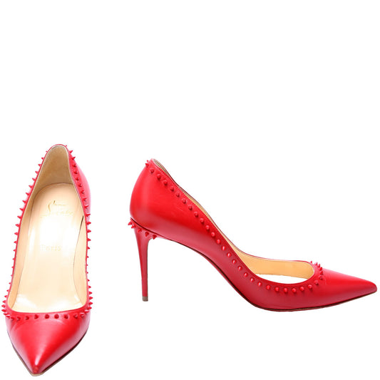 Pointed Toe 85MM Spike Pumps Size 38