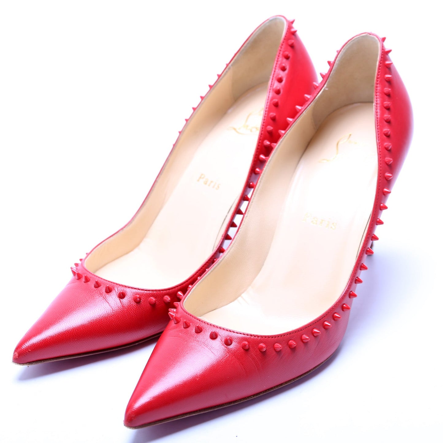 Pointed Toe 85MM Spike Pumps Size 38