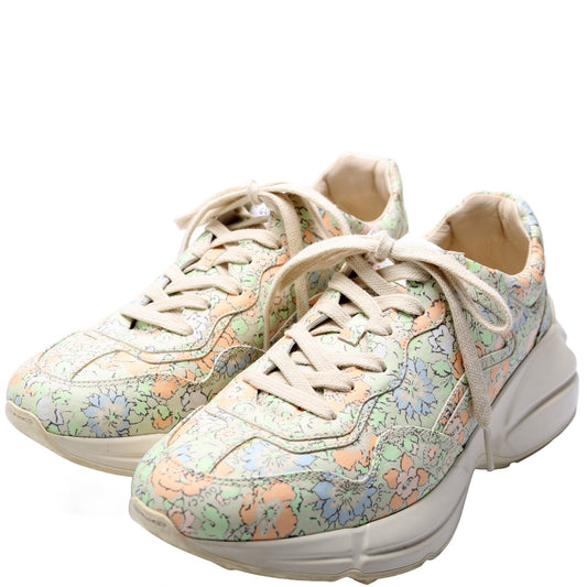 Rhyton Floral Sneakers Size 39