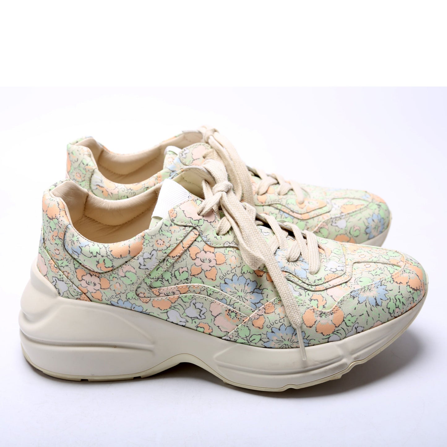 Rhyton Floral Sneakers Size 39