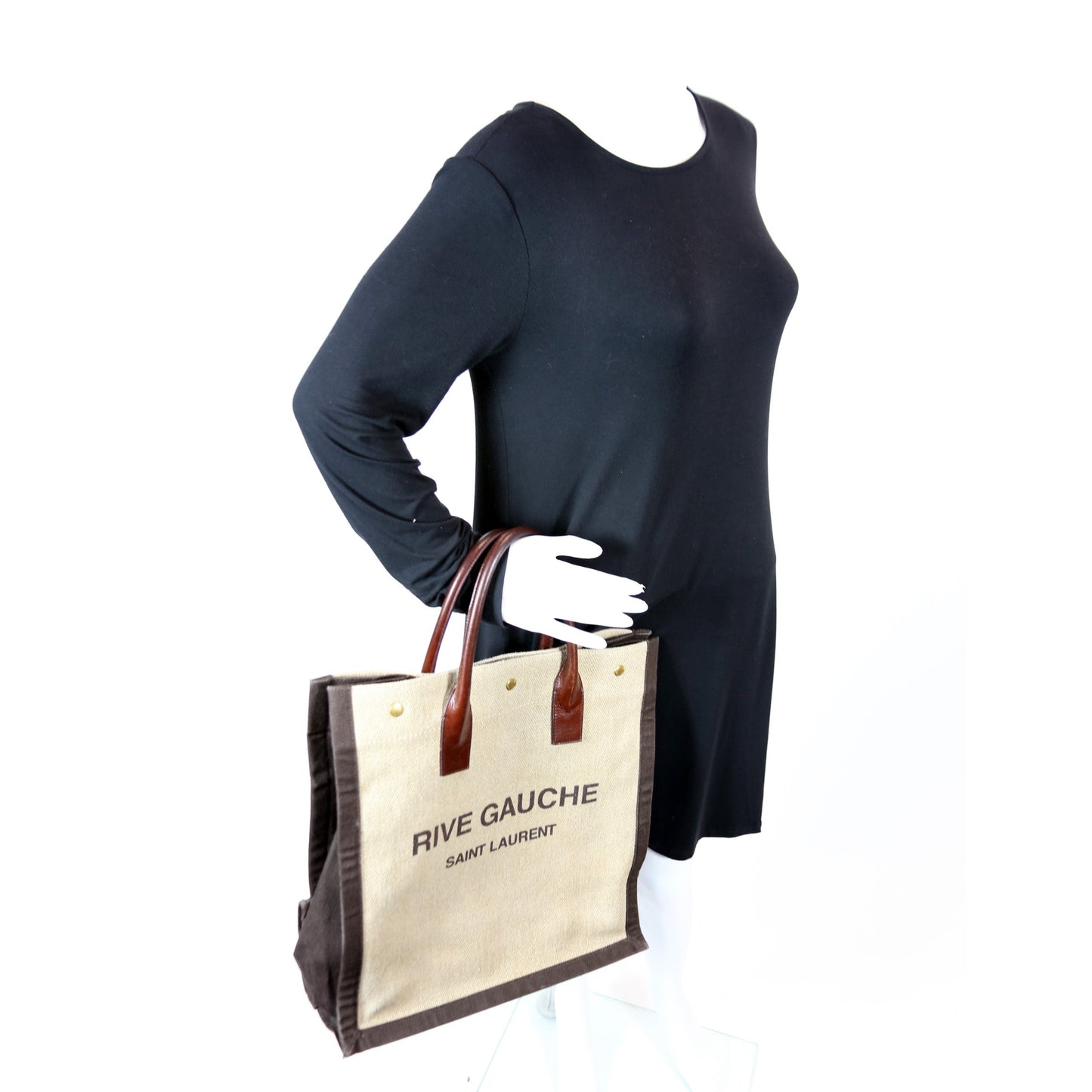 Rive Gauche Vertical Tote Bag