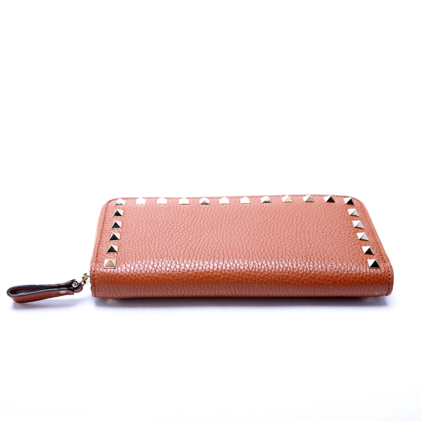 Rockstud Zip Around Wallet