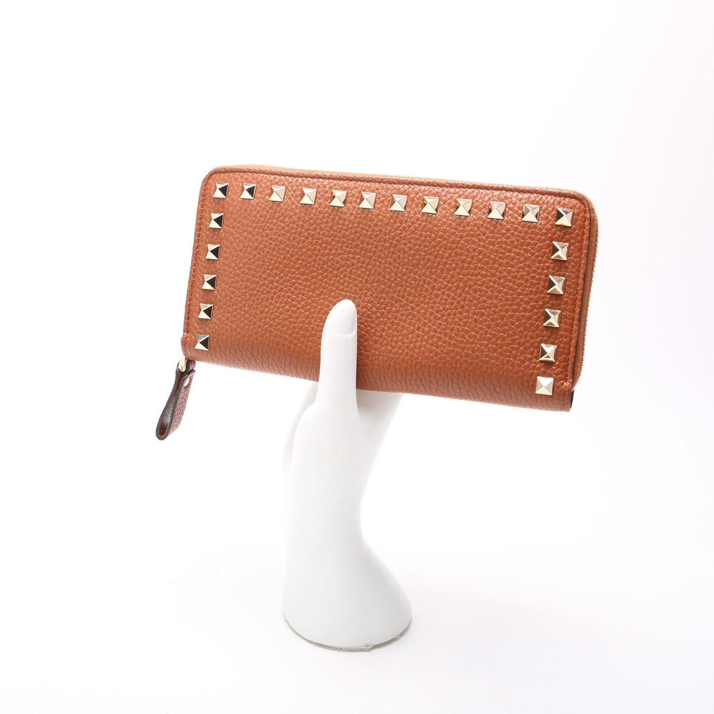 Rockstud Zip Around Wallet