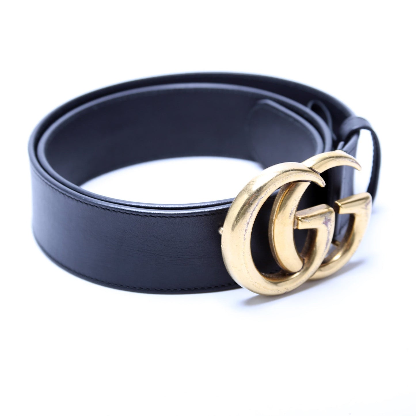 400593 GG Marmont Leather Belt Size 85/34