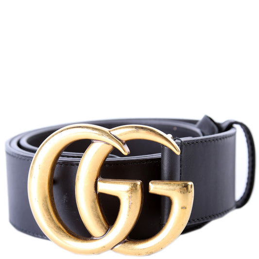 400593 Marmont GG Leather Belt Size 80/32