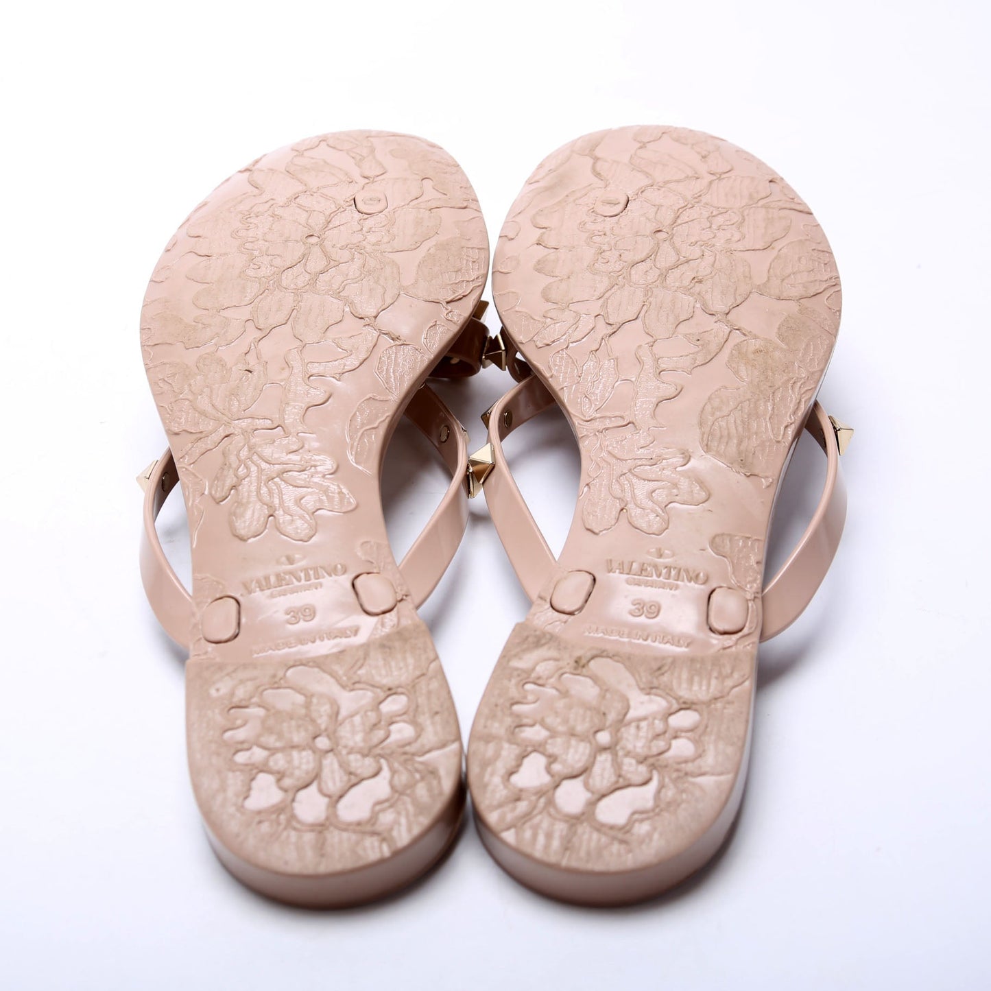 Rockstud Jelly Flip Flop Size 39