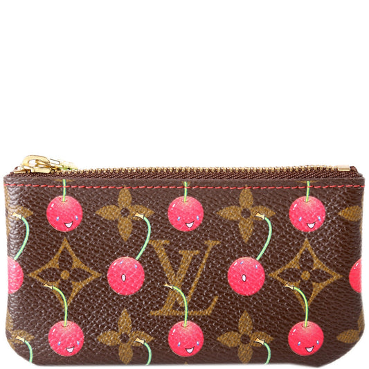 Pochette Cles Cerises Monogram