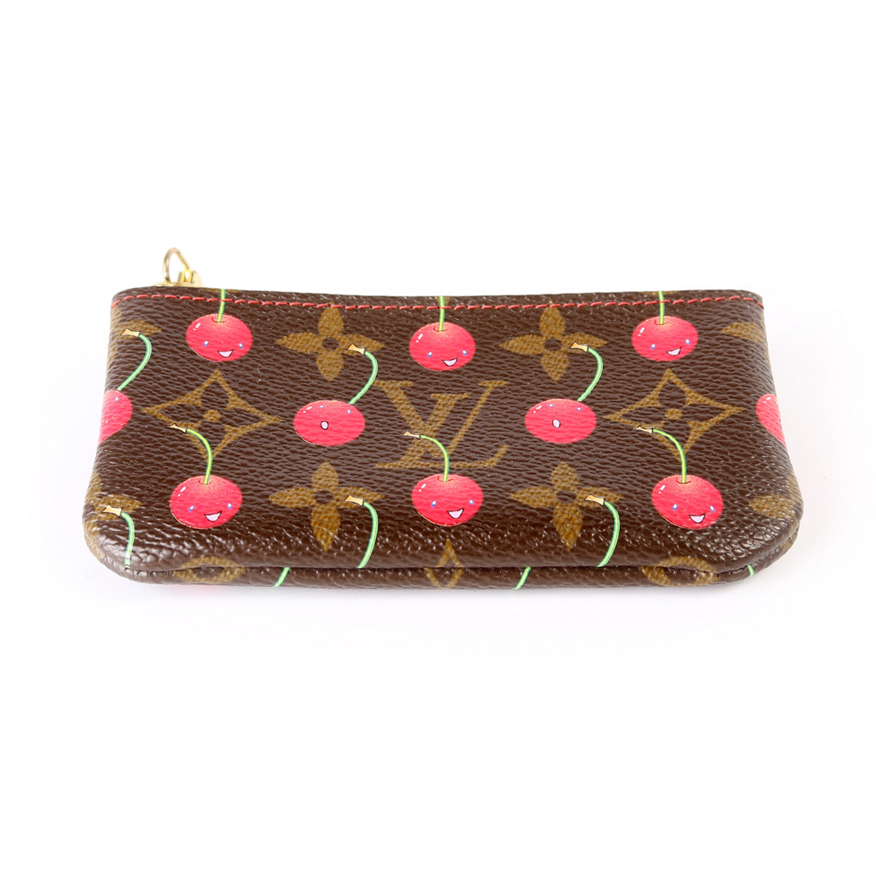 Pochette Cles Cerises Monogram