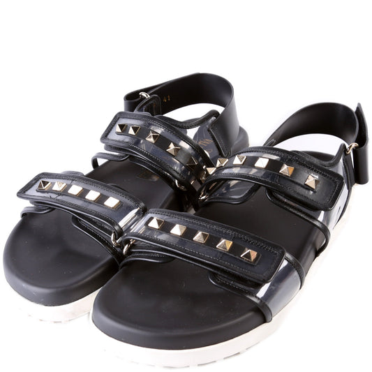 Rockstud PVC Velcro Sandals Size 41