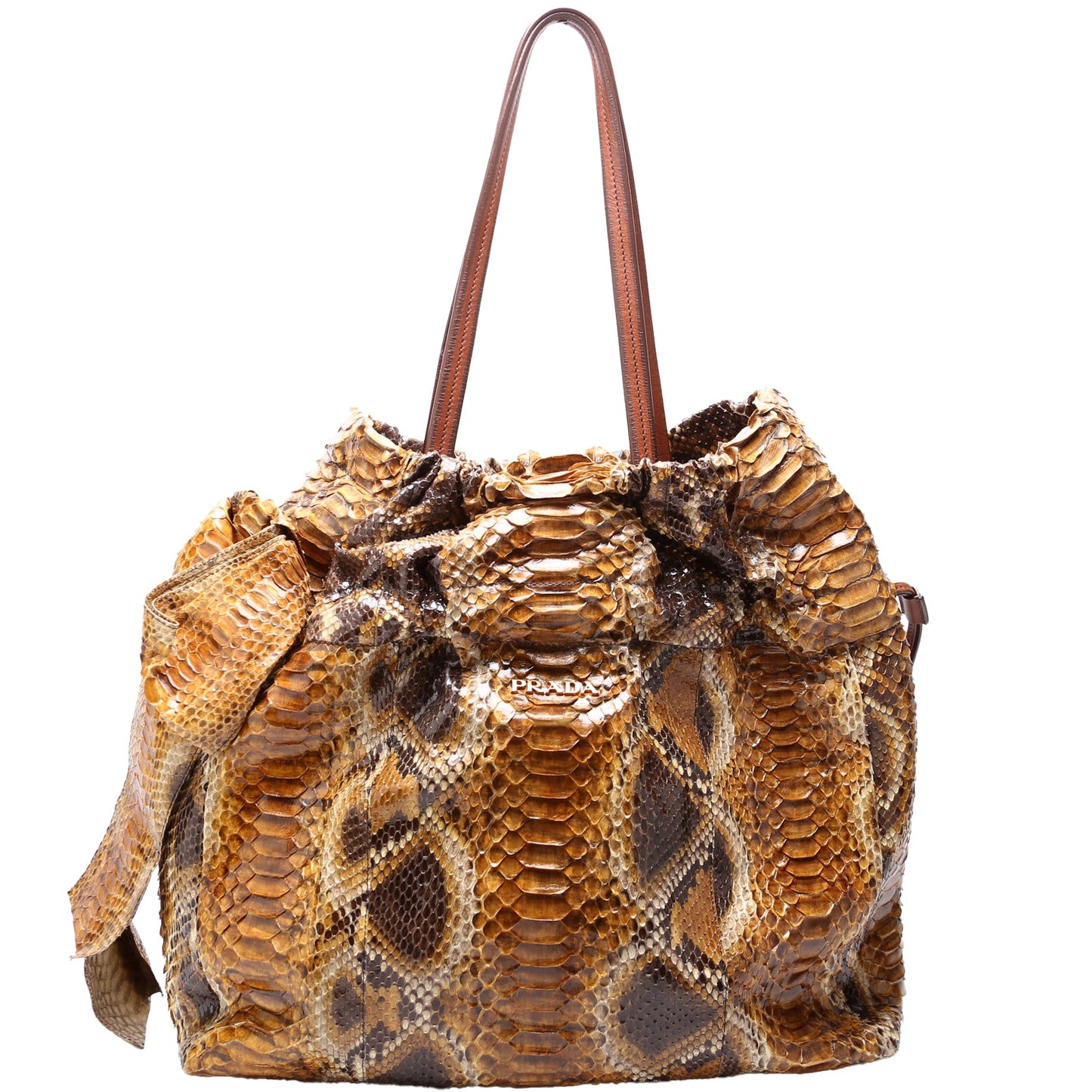 Python Drawstring Tote