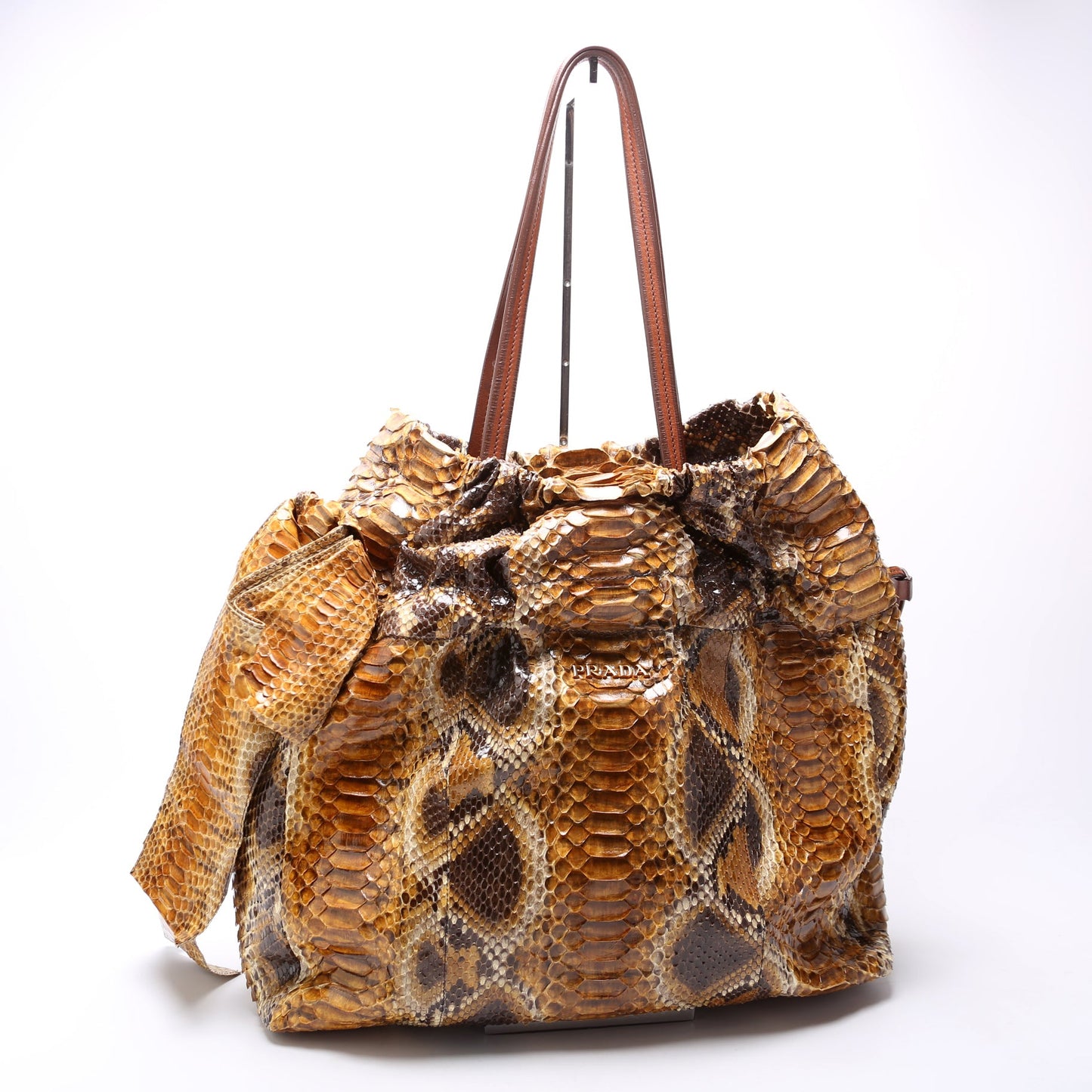 Python Drawstring Tote