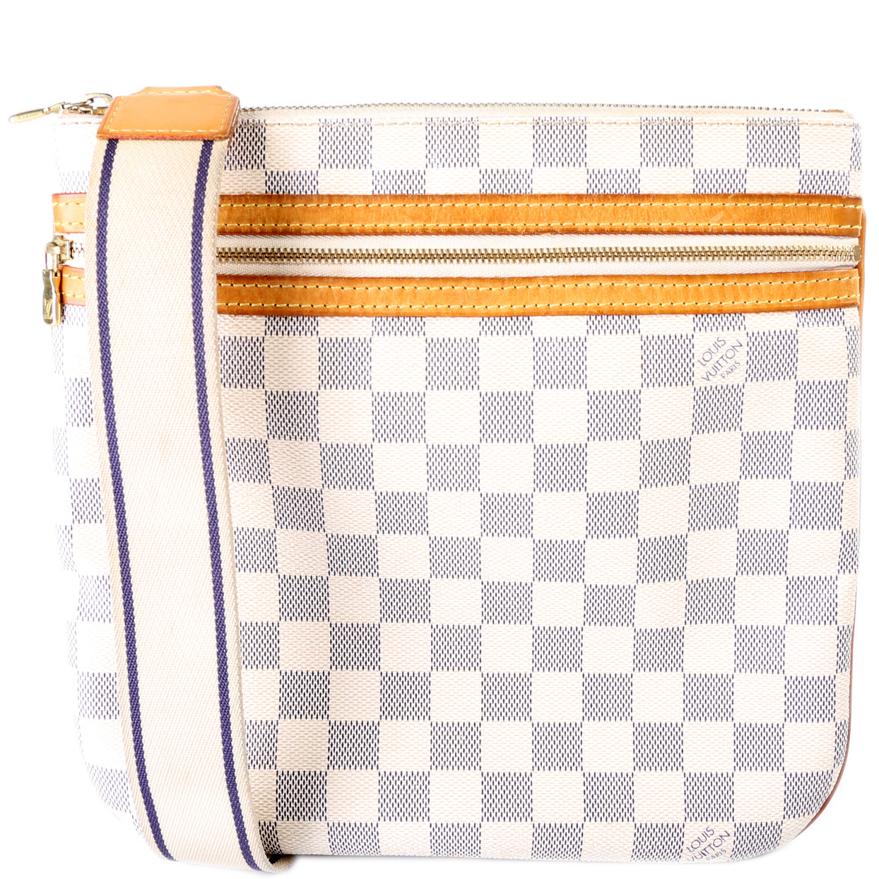 Pochette Bosphore Damier Azur