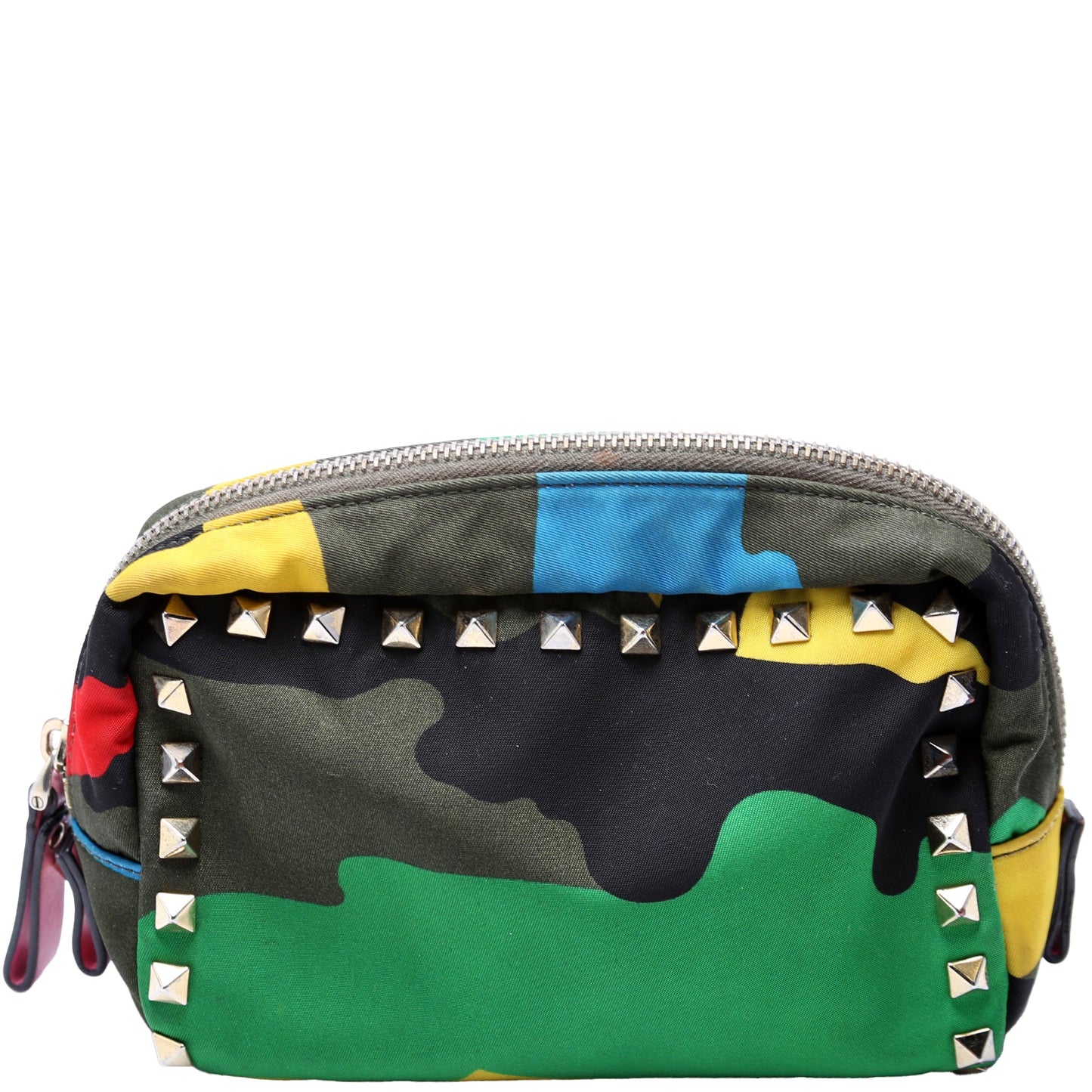 Rockstud Nylon Cosmetic Pouch (A-)