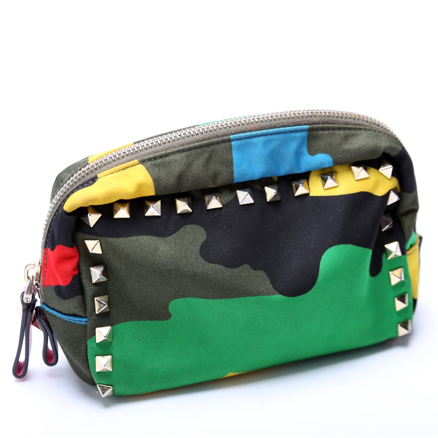 Rockstud Nylon Cosmetic Pouch (A-)