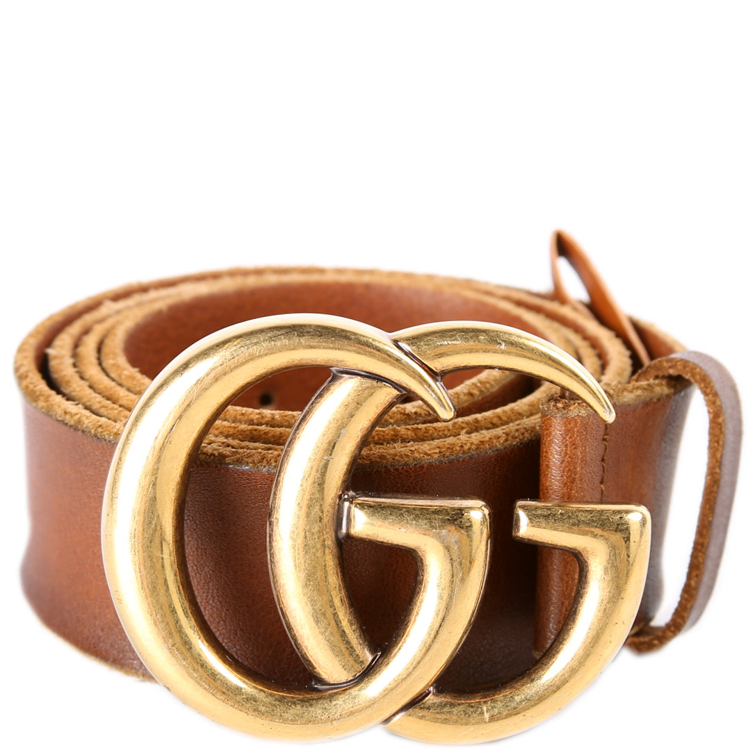 409416 Marmont Leather Belt 90/36