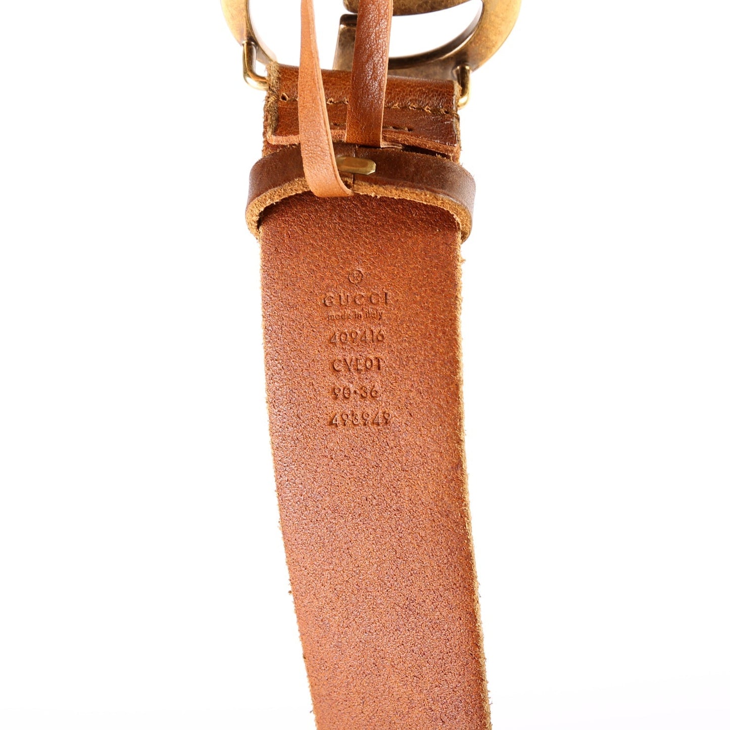 409416 Marmont Leather Belt 90/36