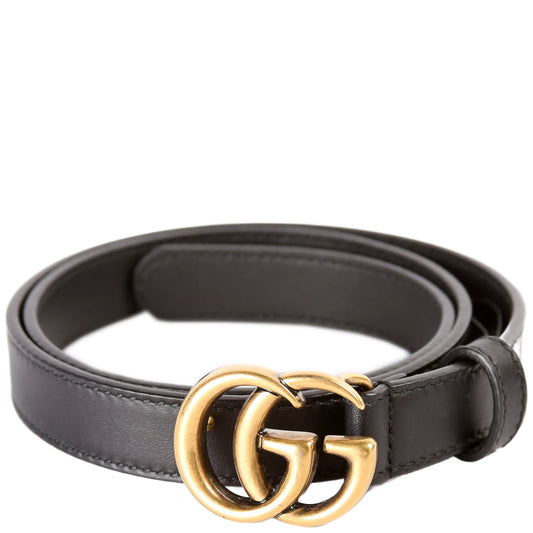 409417 GG Marmont Thin Belt Size 70/28