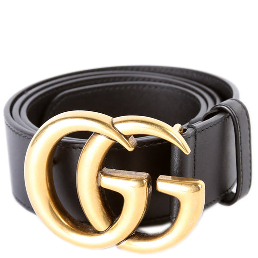 397660 Marmont GG Leather Belt Size 90/36