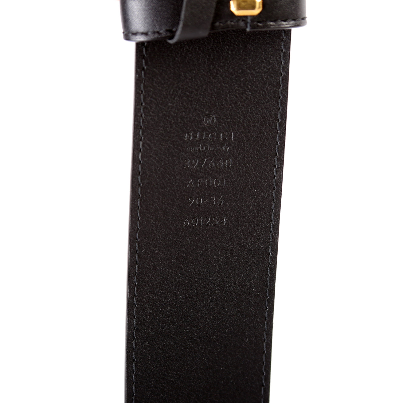 397660 Marmont GG Leather Belt Size 90/36