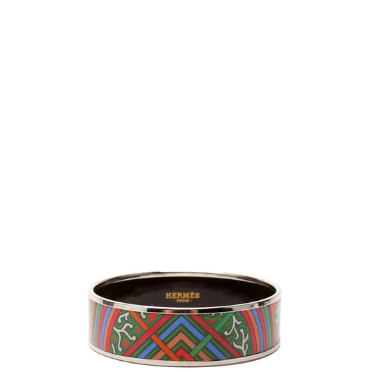 Printed Enamel "L'Arbre Du Vent" Bracelet