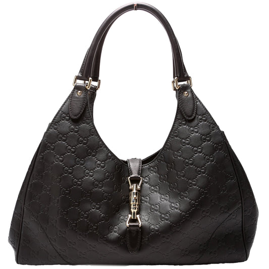 145820 Jackie Medium Leather Hobo