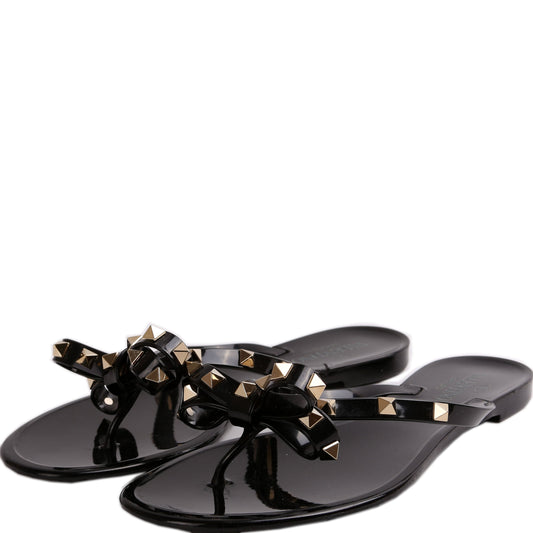 Rockstud Jelly Flip Flops Size 40