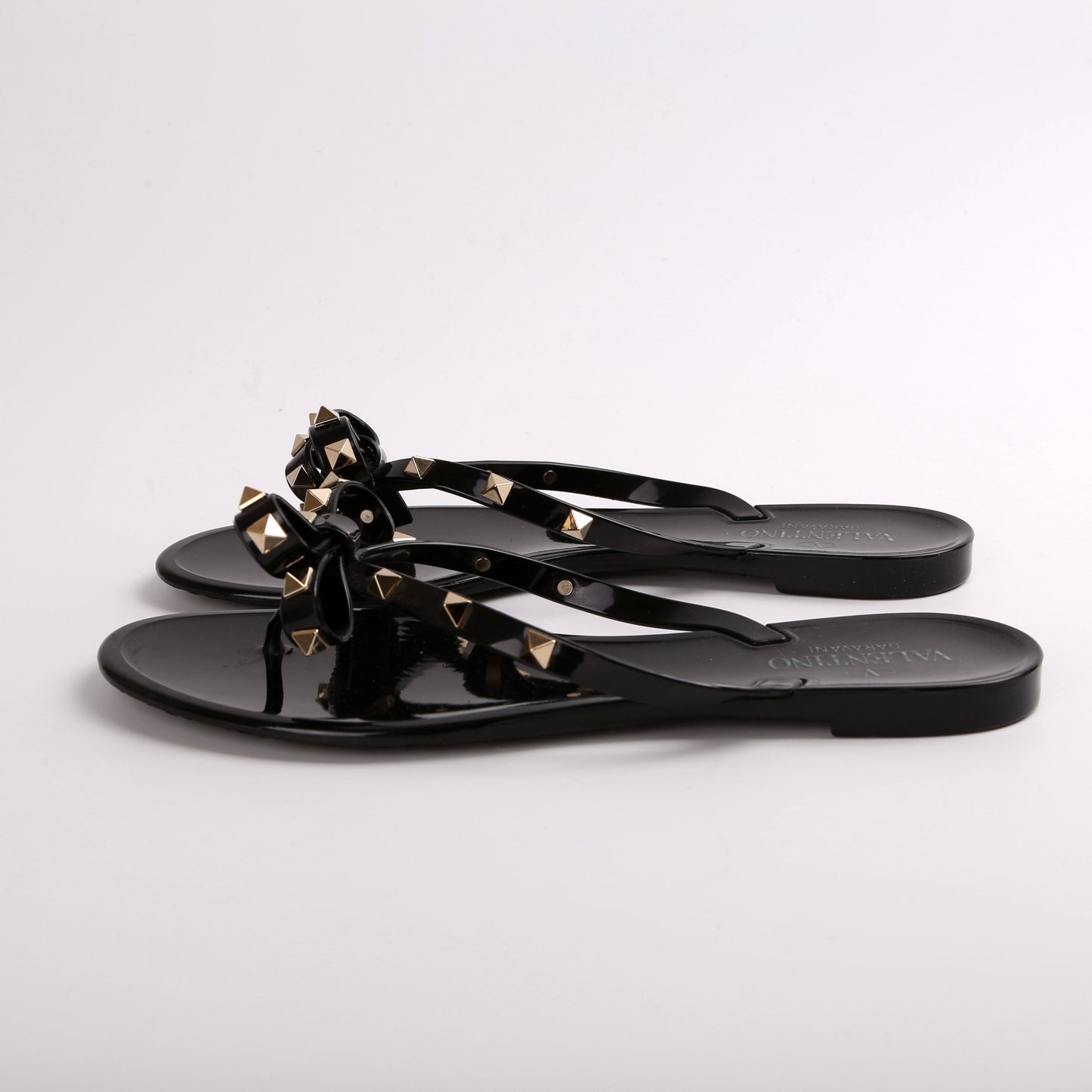 Rockstud Jelly Flip Flops Size 40