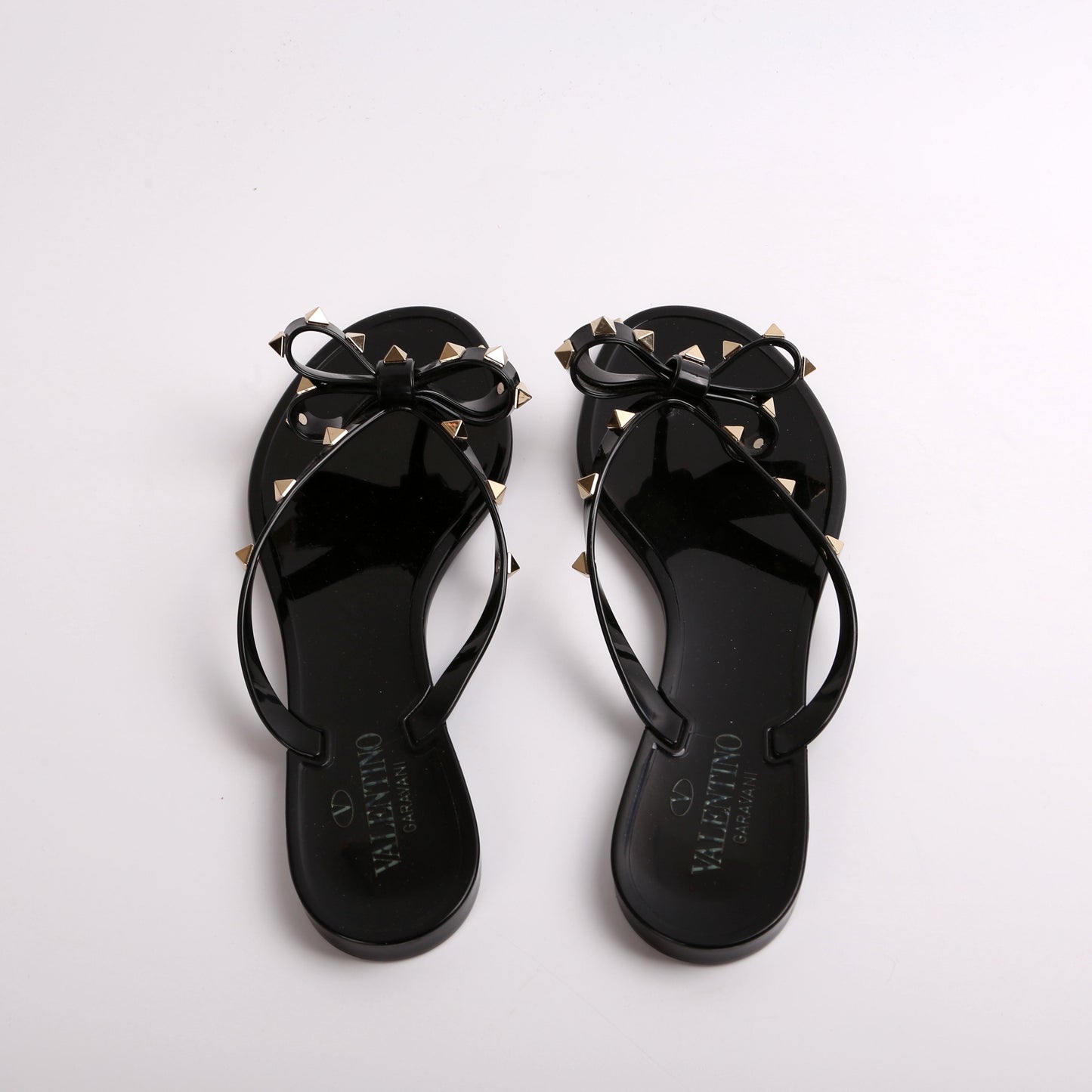 Rockstud Jelly Flip Flops Size 40