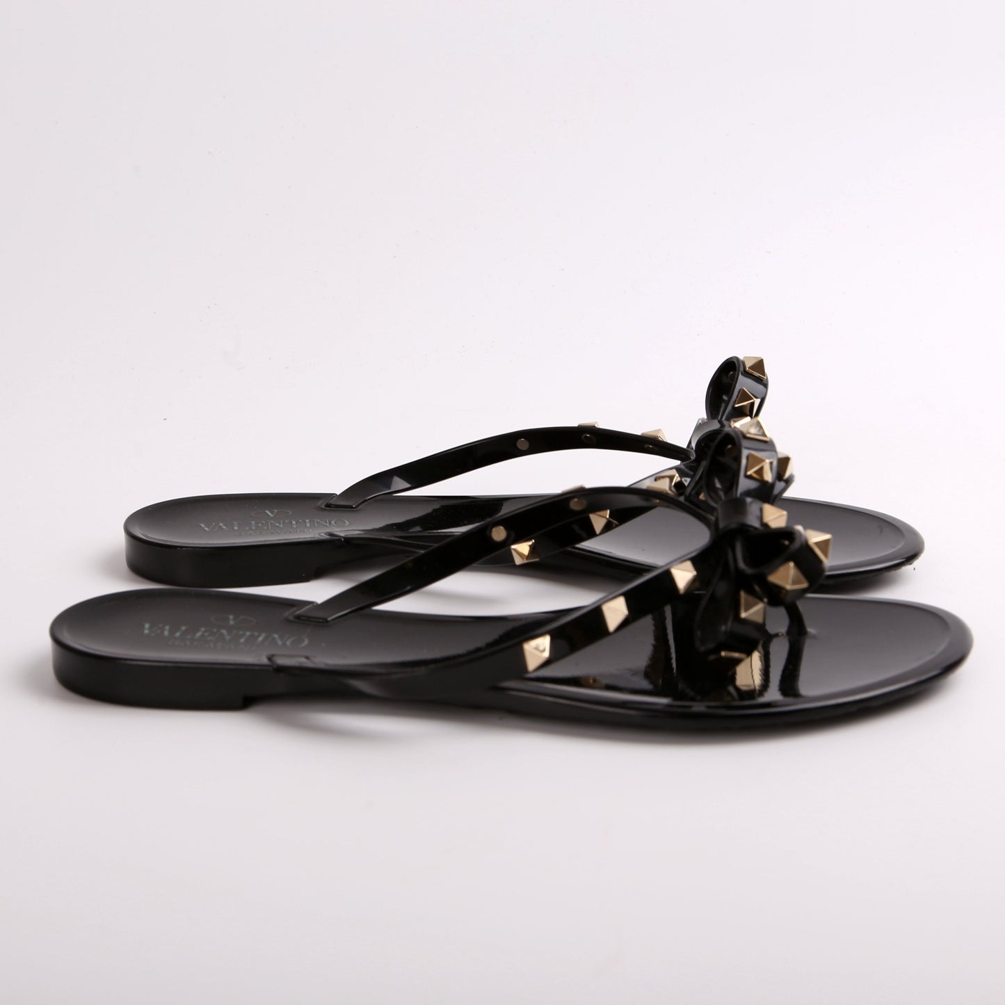 Rockstud Jelly Flip Flops Size 40