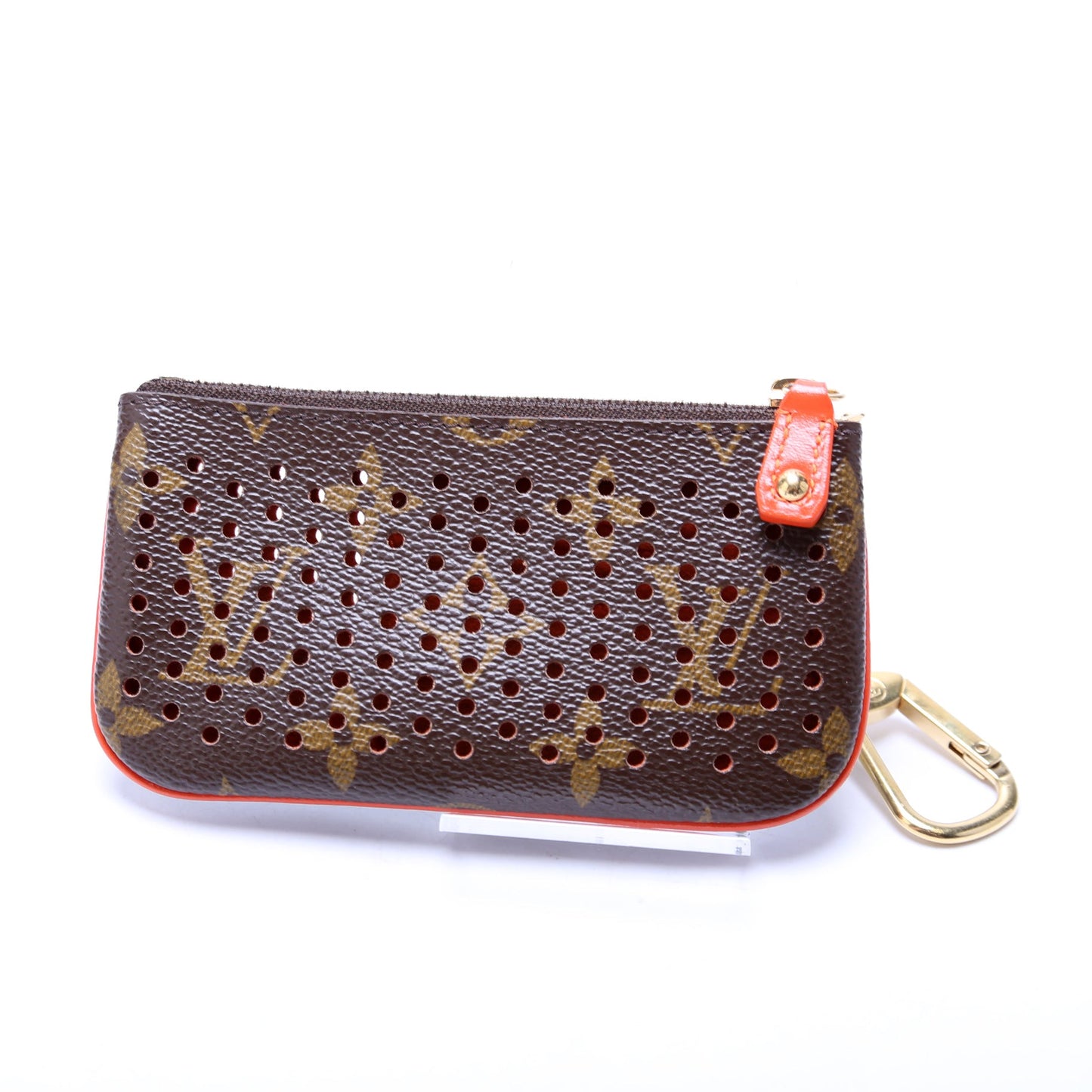 Pochette Cles Monogram Perforated