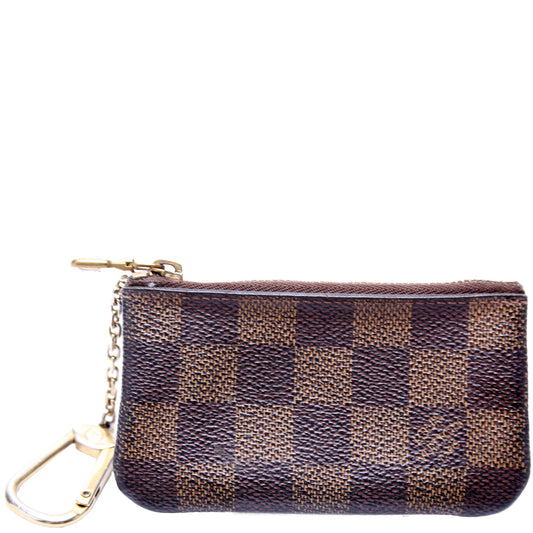 Pochette Cles Damier Ebene