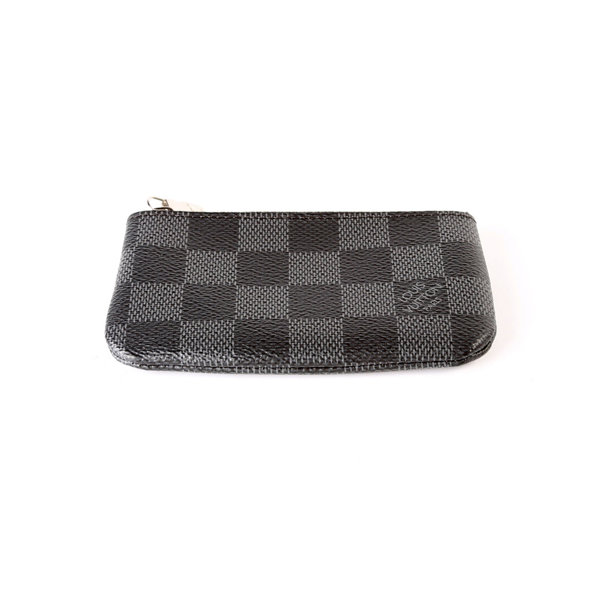 Pochette Cles Damier Graphite