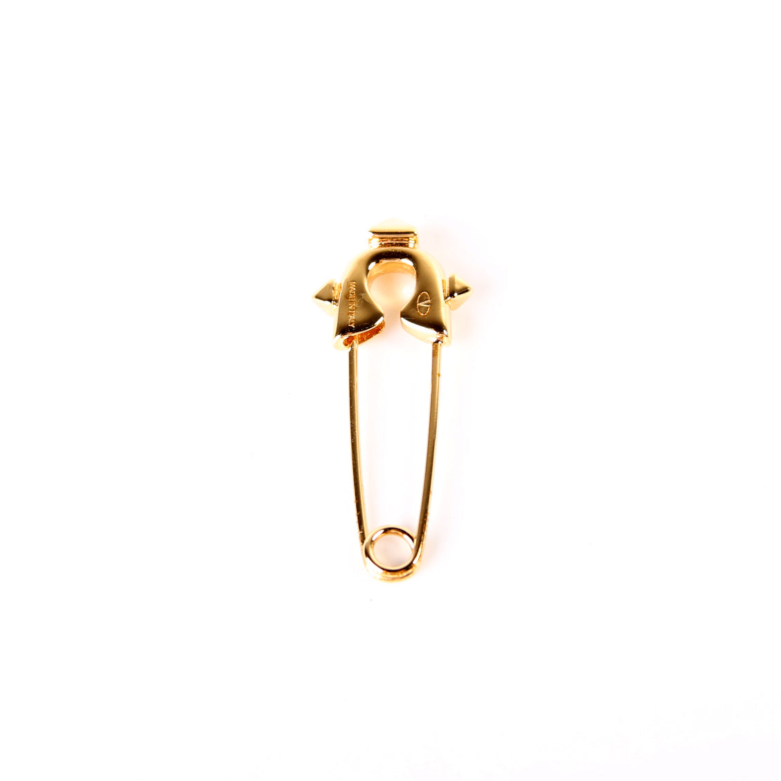 Rockstud Monogram Pin Earring