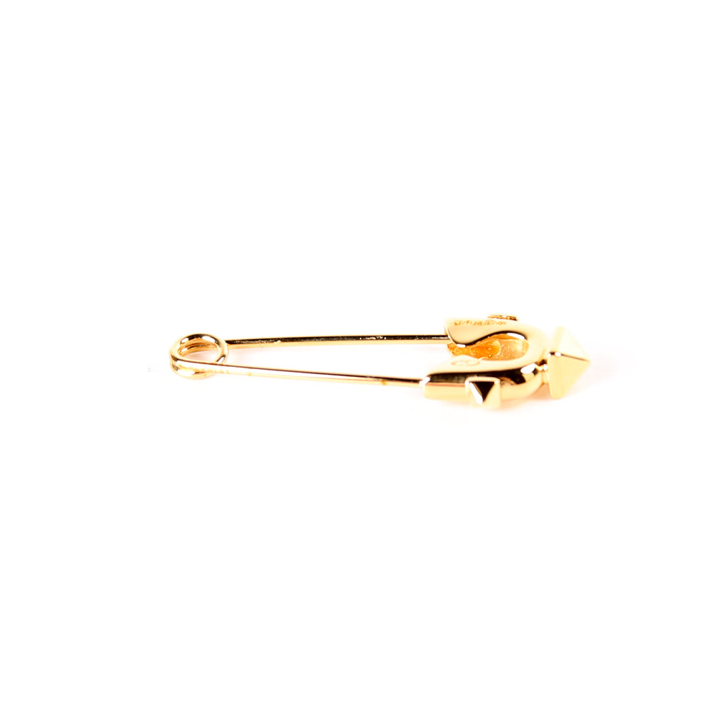 Rockstud Monogram Pin Earring