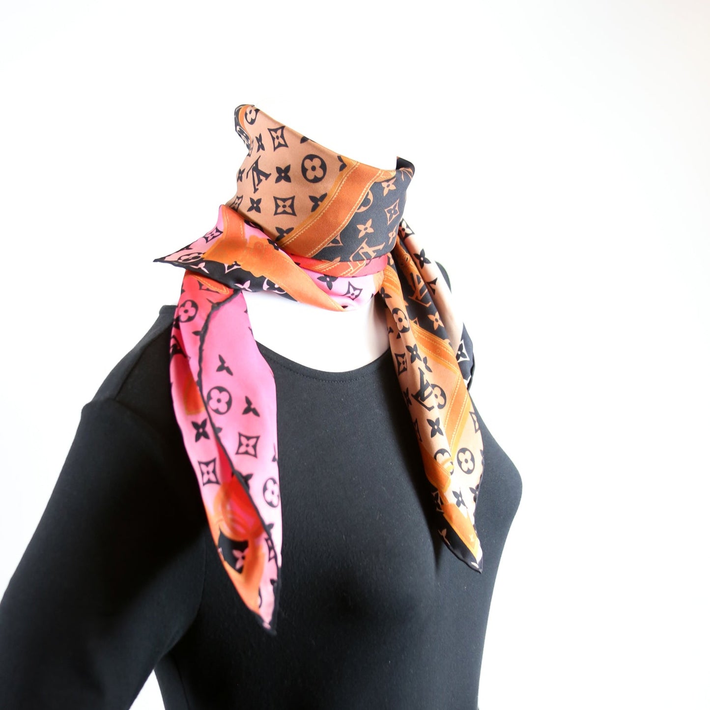 Rising Confidential Silk Scarf