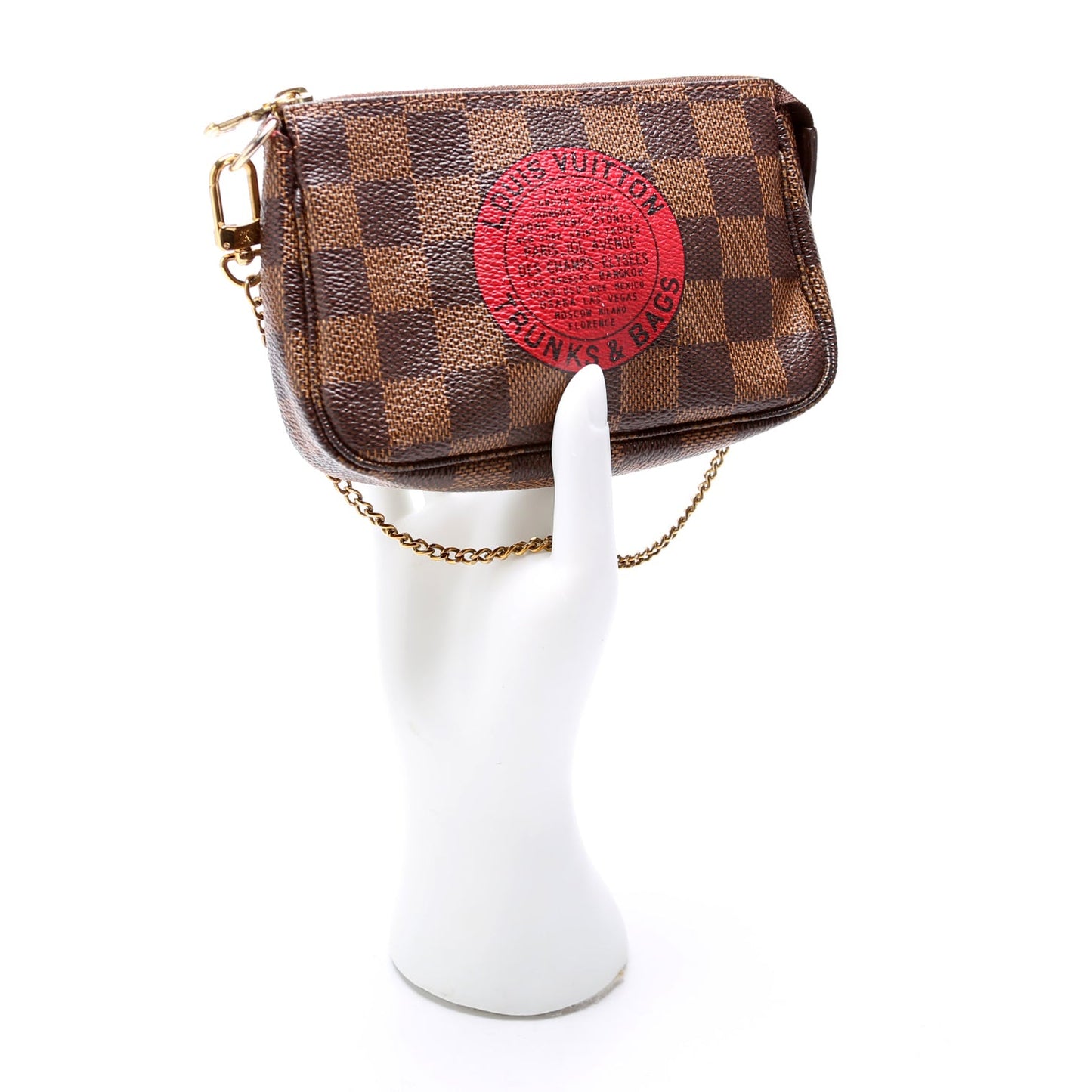 Pochette Access Mini Damier Ebene T&B