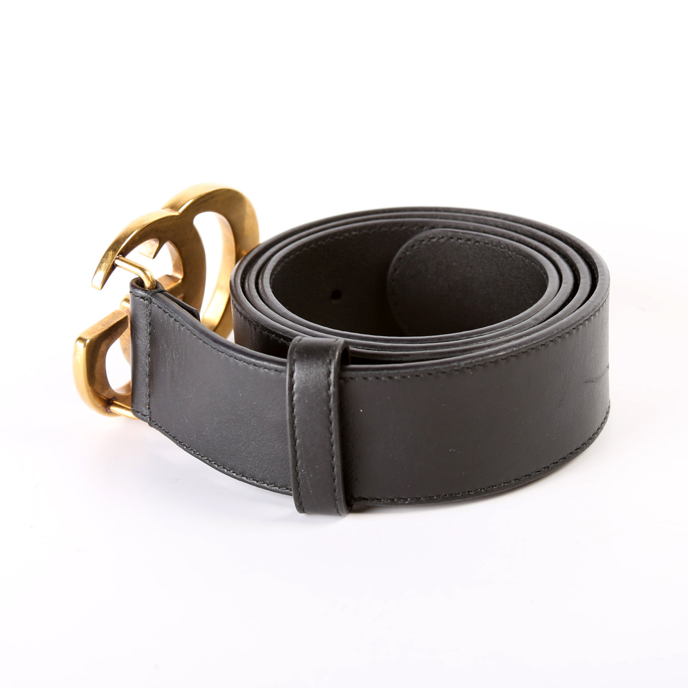 400593 Marmont GG Leather Belt Size 90/36