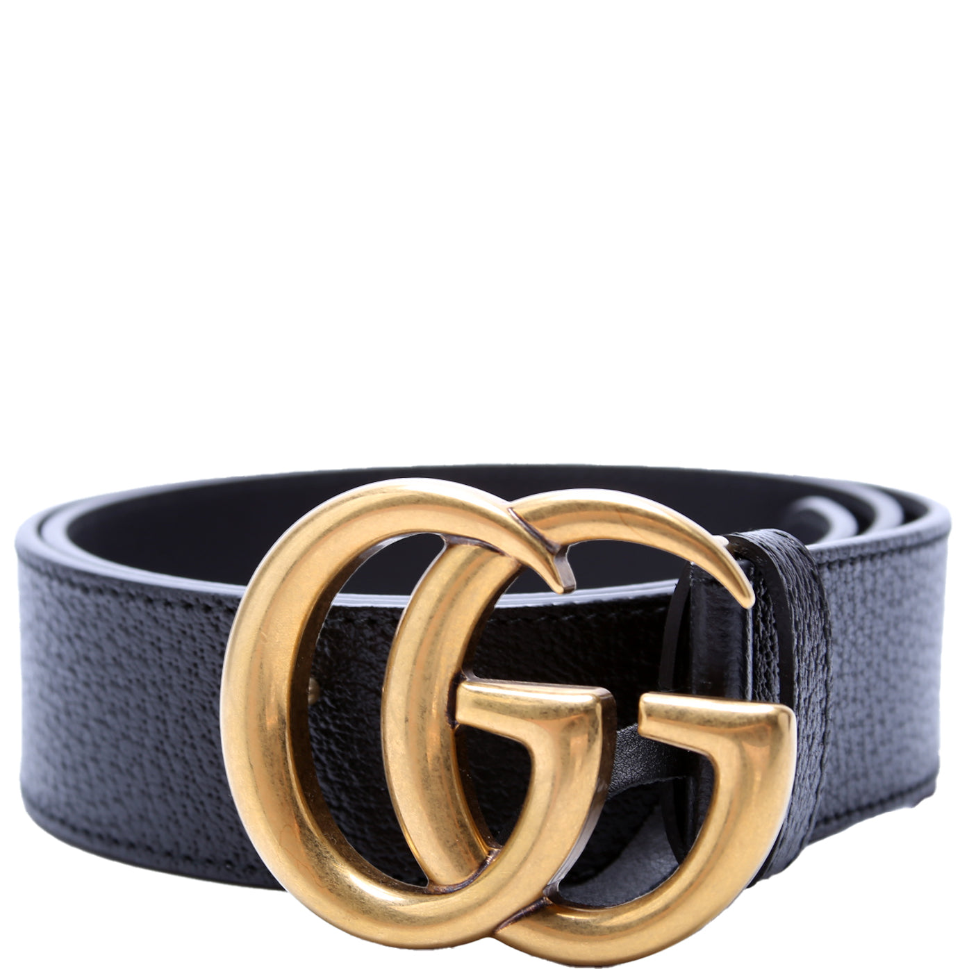 406831 GG Marmont Leather Belt Size 80/32