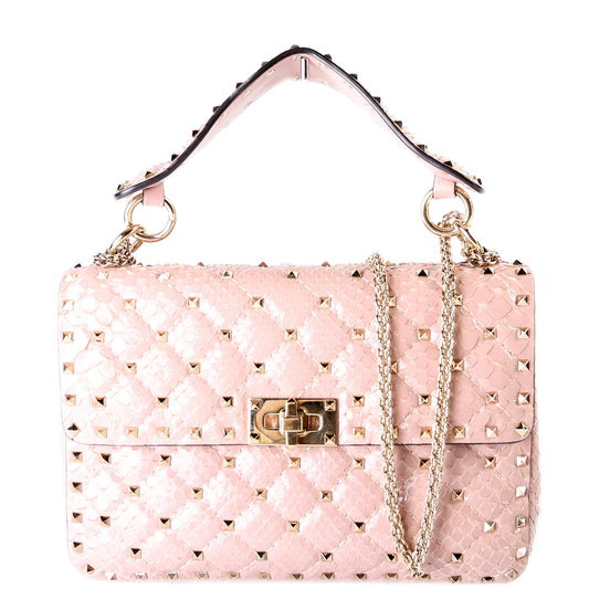 Rockstud Spike Bag Medium Python