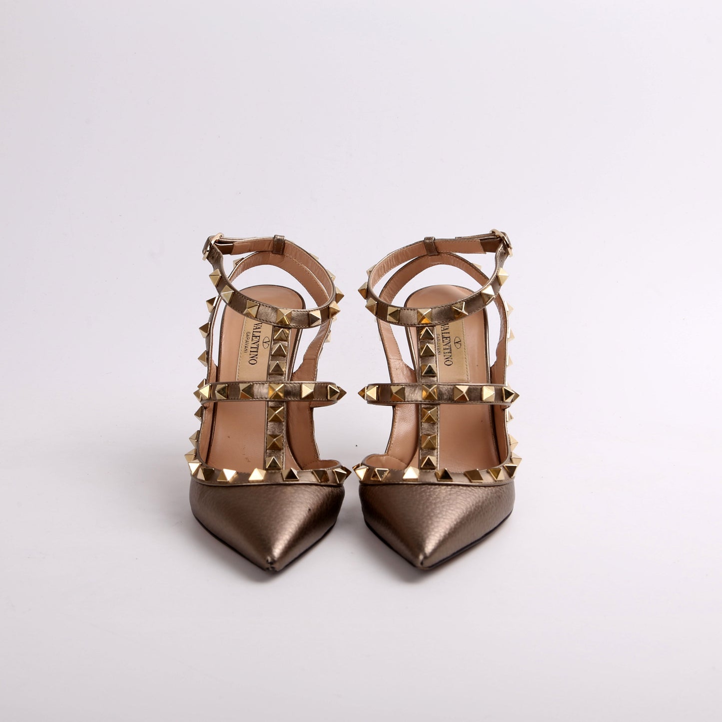 Rockstud Caged Heels Size 35