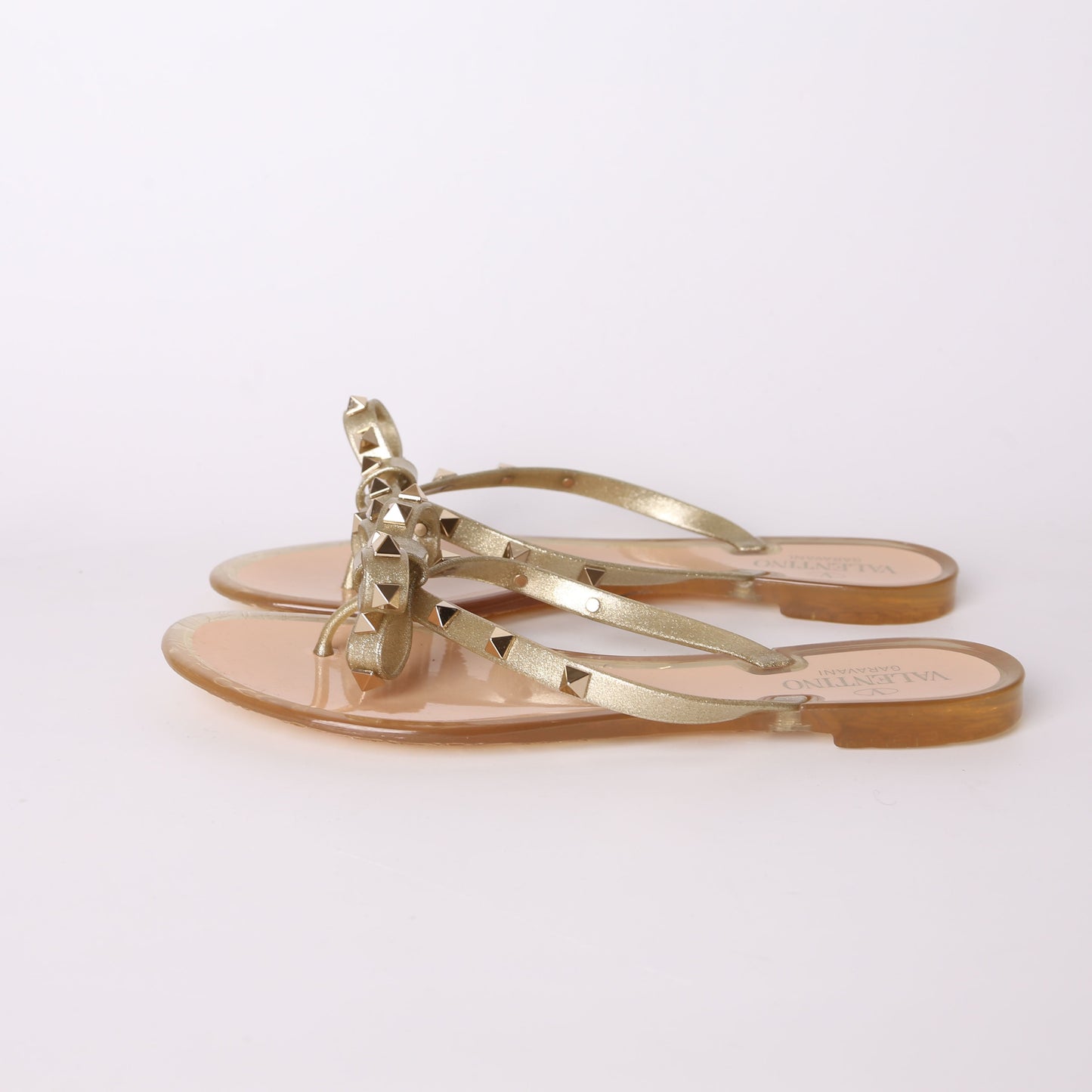 Rockstud Jelly Flip Flops Size 40