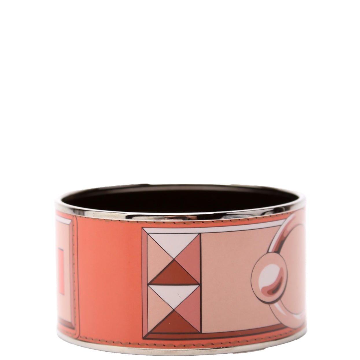 Printed Enamel Bangle Extra Wide