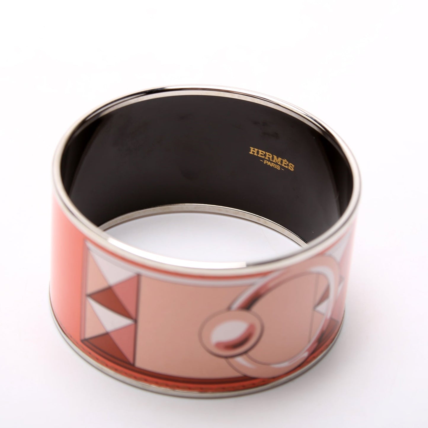 Printed Enamel Bangle Extra Wide