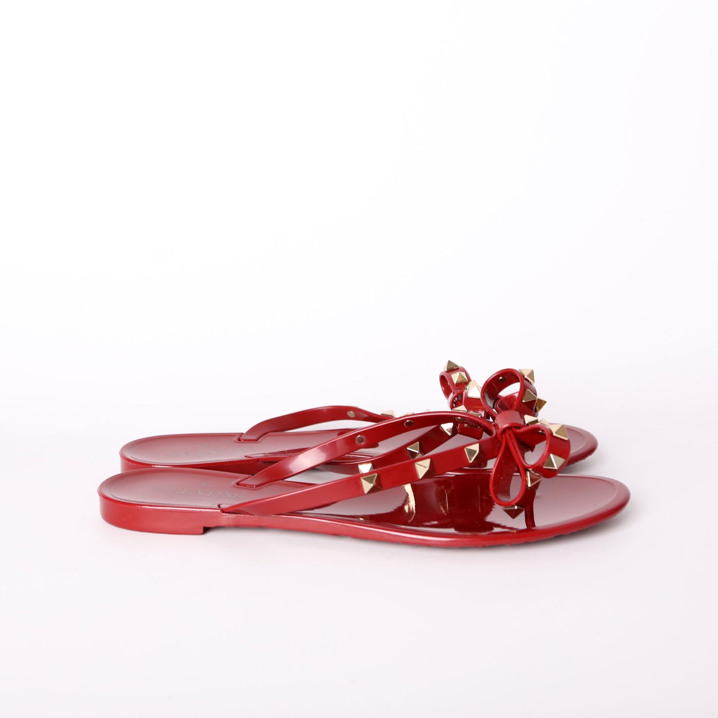 Rockstud Jelly Flip Flops Size 40