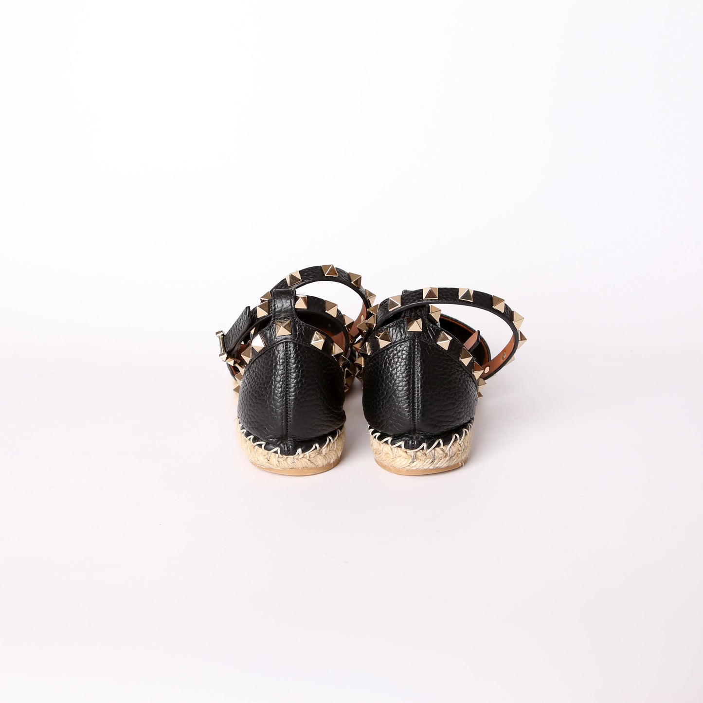 Rockstud Espadrille Flat Size 36