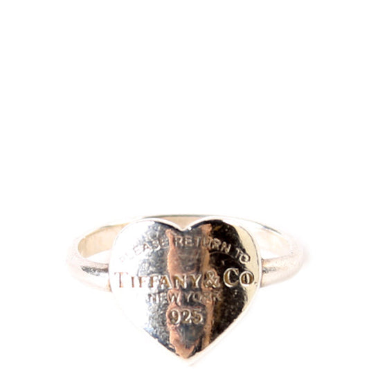 Please Return Heart Ring Size 6.5 925