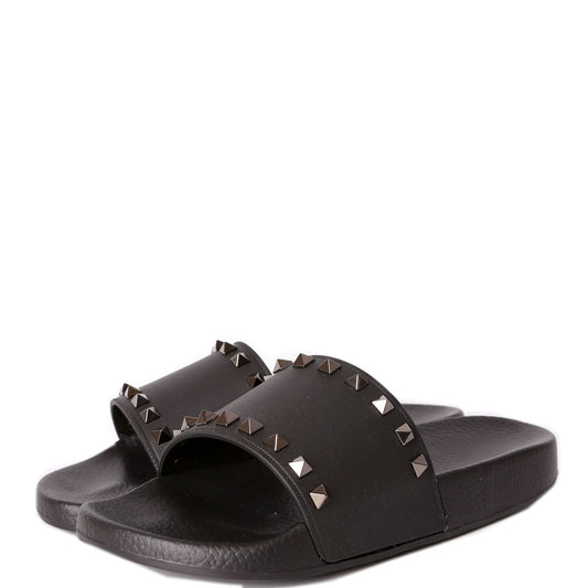 Rockstud Rubber Slides Size 39