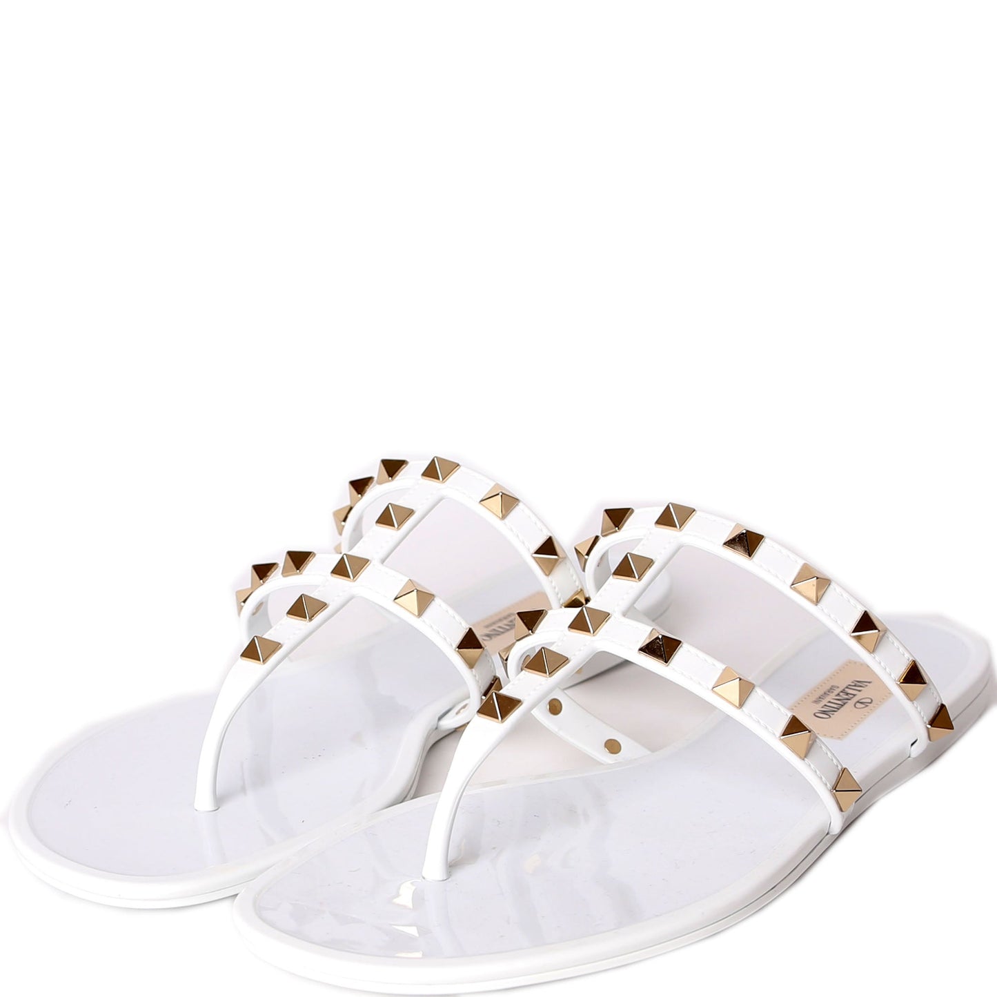 Rockstud Jelly Caged Sandals Size 39